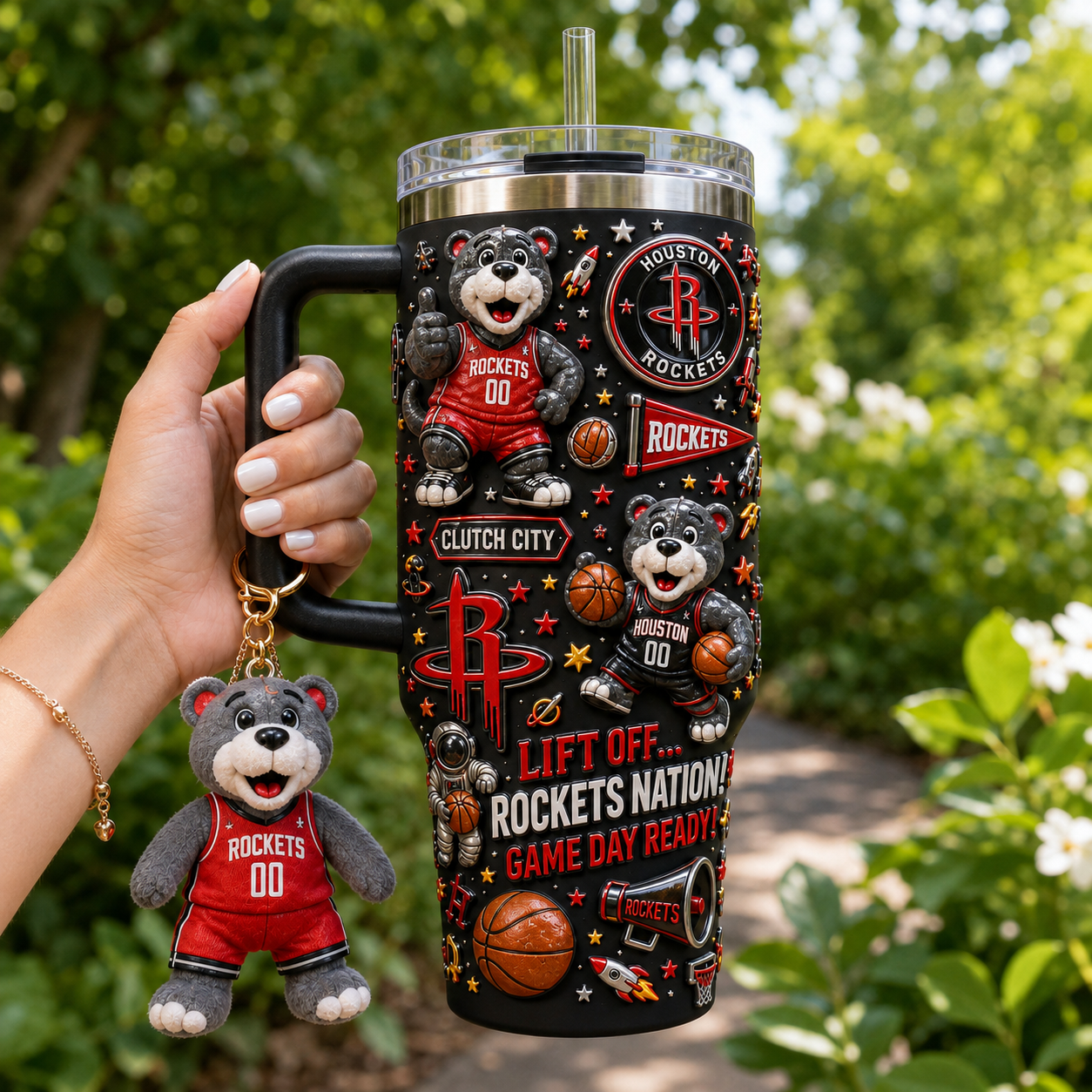 HTRK 40oz Tumbler With Handle DNBN