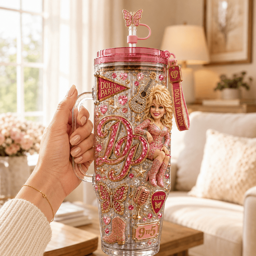 DLPT 40oz Tumbler With Handle NHVH