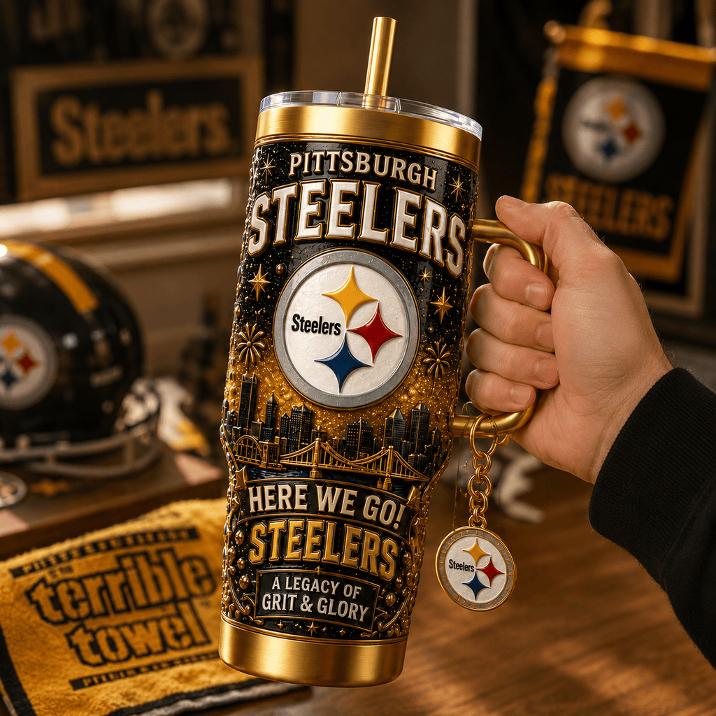 PBS 40oz Tumbler With Handle TTNL