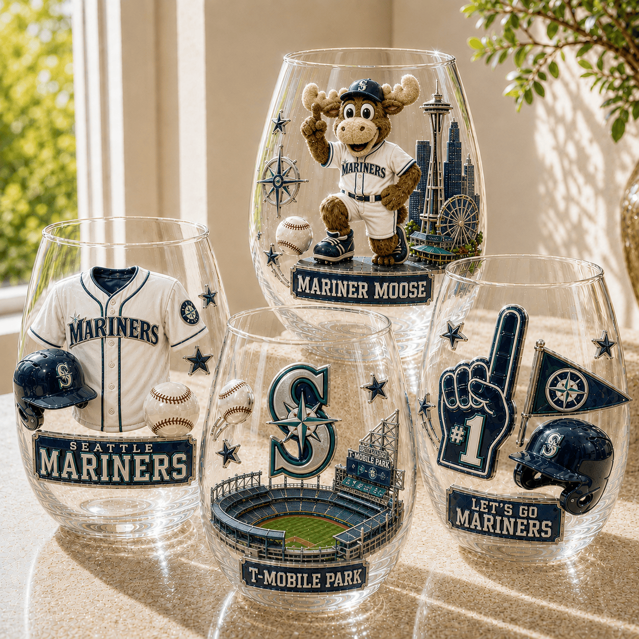 Premium STMR Wine Glass Cup TMH