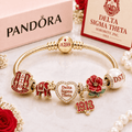 DSTT Gold Charm Bracelet Set BMD