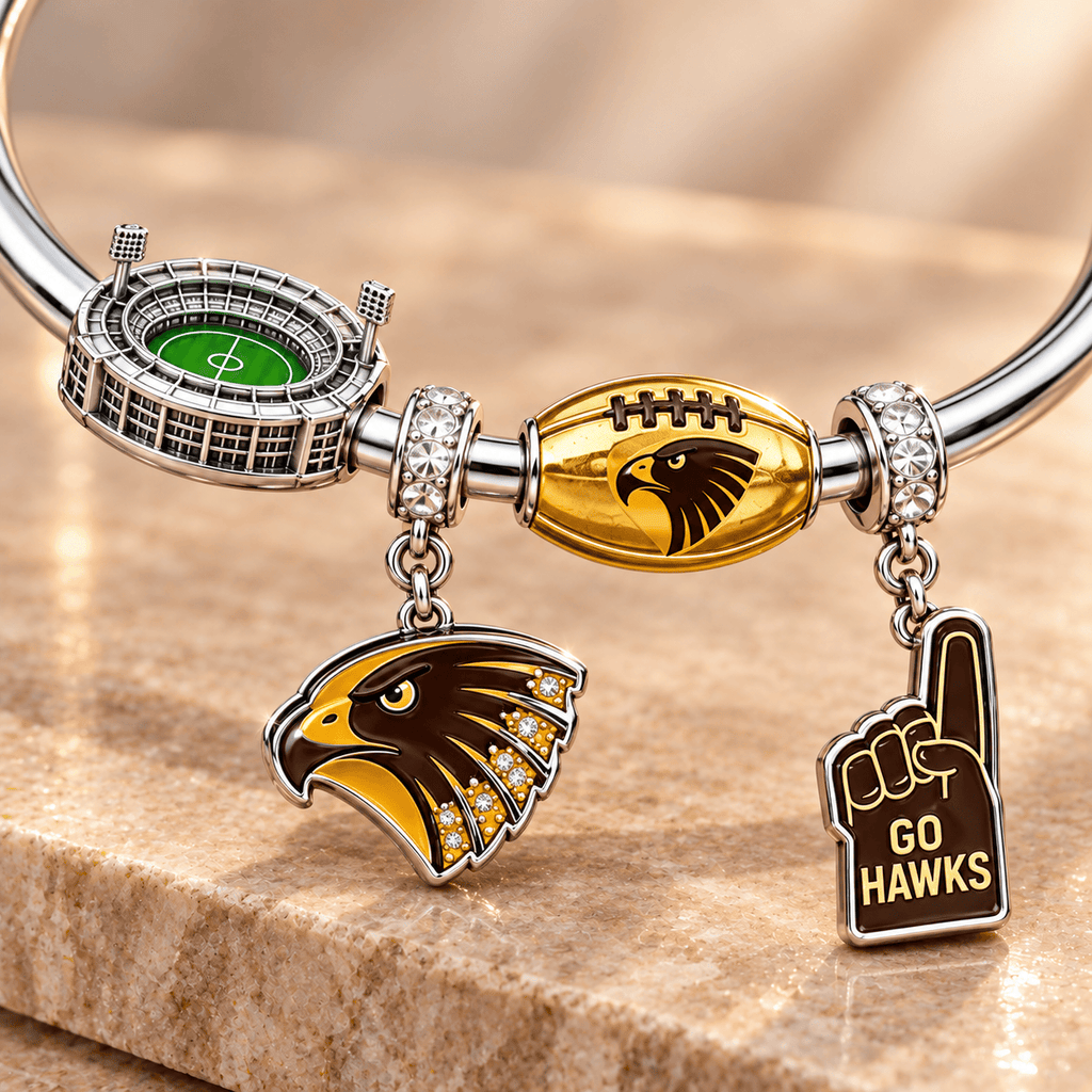 HTH Silver Charm Bracelet Set TMH